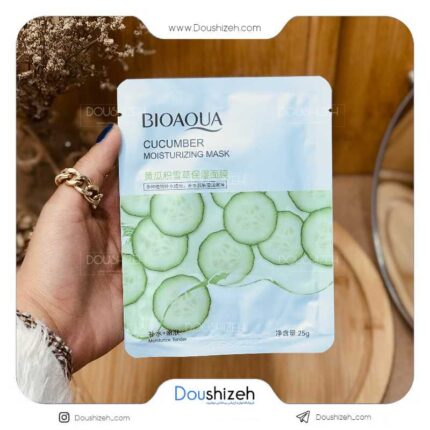 ماسک ورقه ای آبرسان خیار بیوآکوا BIOAQUA