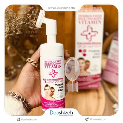 فوم براش دار ویتامینه پاکسازی منافذ WOKALI