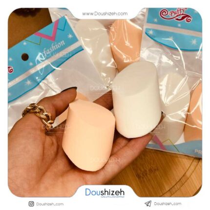 پد آرایشی 2 تکه سوسیسی puffy