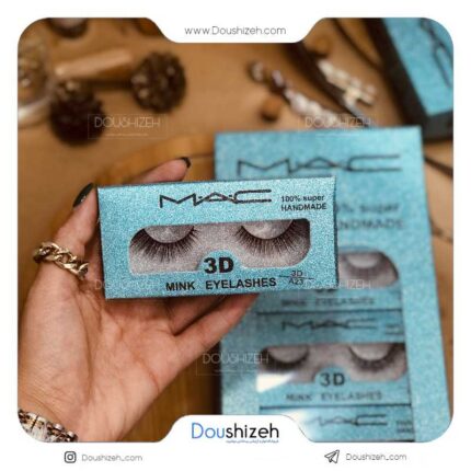 پک مژه 10 عددی حرفه ای سه بعدی مک MAC