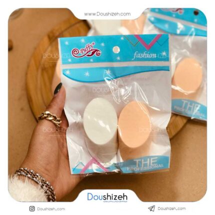 پد آرایشی 2 تکه سوسیسی puffy