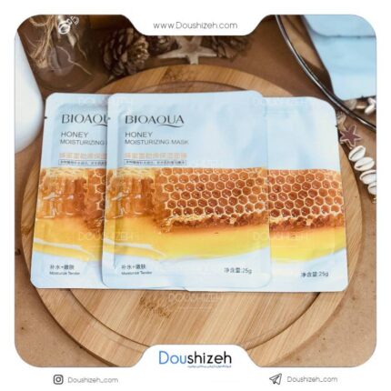ماسک ورقه ای آبرسان عسل بیوآکوا BIOAQUA