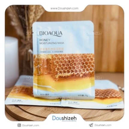 ماسک ورقه ای آبرسان عسل بیوآکوا BIOAQUA