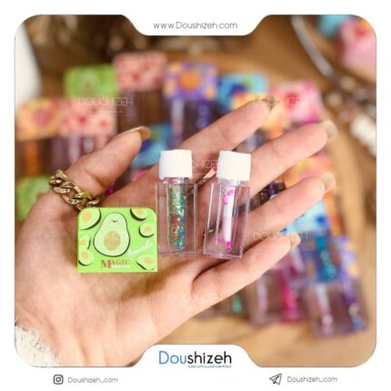 برق لب دو قلو شاین و ساده میوه ای MAGIC