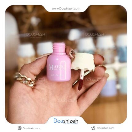 ست 12 عددی رژ و برق لب شیشه شیر MAGIC