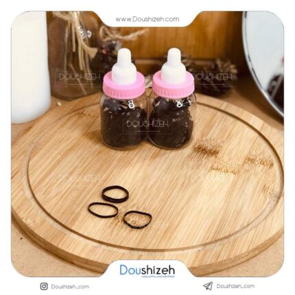 پک کش مو چهل گیس شیشه شیر مشکی