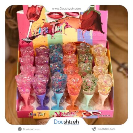 برق لب طرح جام گل مجیک MAGIC