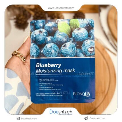 ماسک ورقه ای شفاف کننده بلوبری BIOAQUA