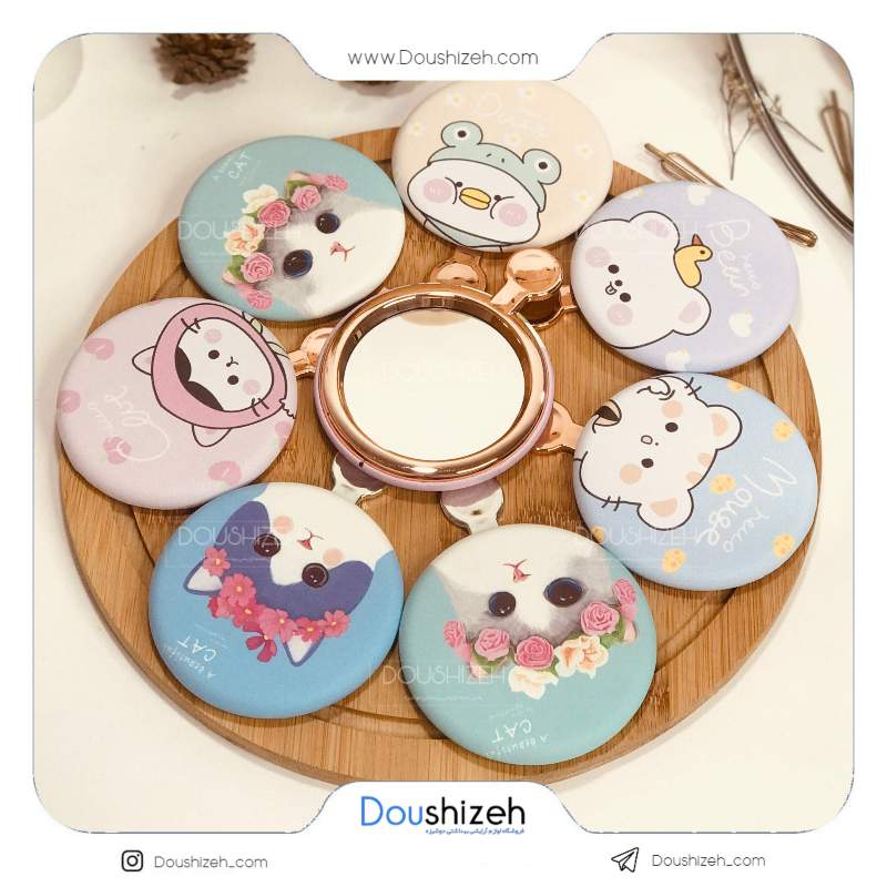 آینه آرایشی فانتزی کد 5 یک طرفه Mirror
