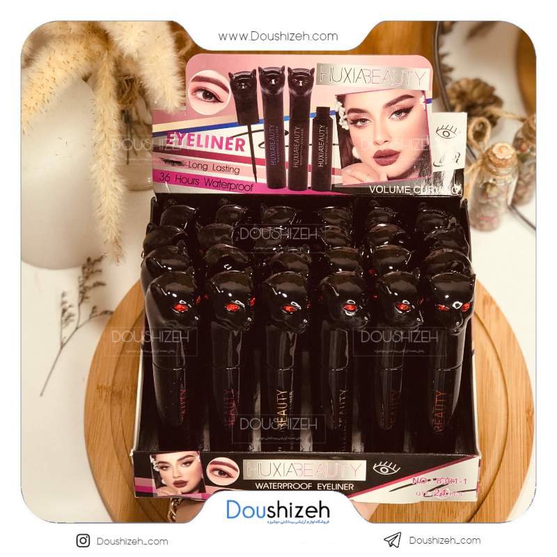 خط چشم طرح گرگ هوژیا بیوتی HUXIABeauty