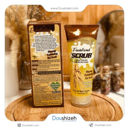 ژل اسکراب تیوپی جنسینگ وکالی WOKALI