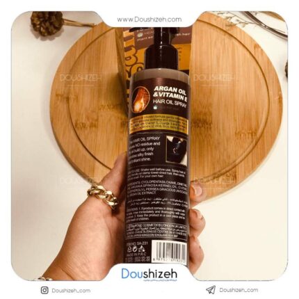 اسپری دو فاز روغن آرگان تقویت مو SULTANA ROSE