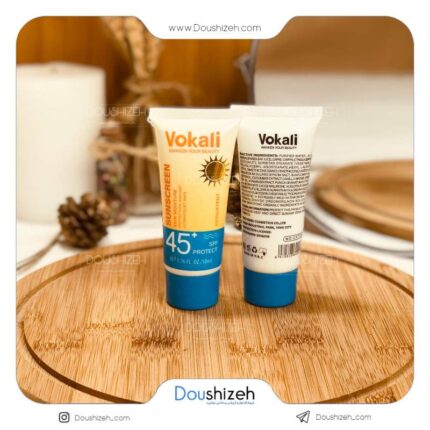 ضد آفتاب تیوپی کد 7295 بدون رنگ Vokali