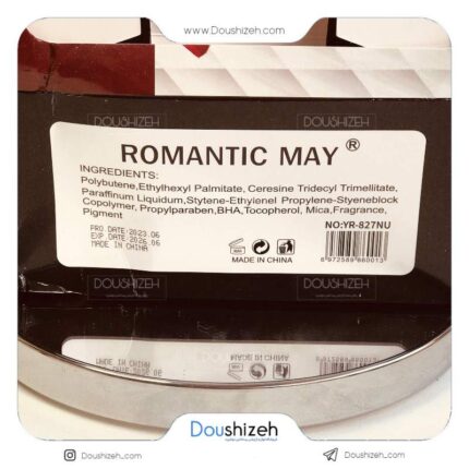 رژ لب مایع کد 827 رمانتیک ROMANTIC MAY