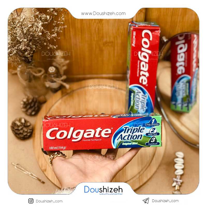 1(1) خمیر دندان اصلی تریپل کلگیت COLGATE