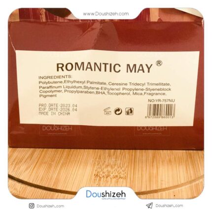 رژ لب مایع کد 757 رمانتیک ROMANTIC MAY