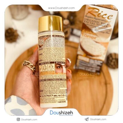 تونر روشن کننده و ضد لک عصاره برنج WOKALI