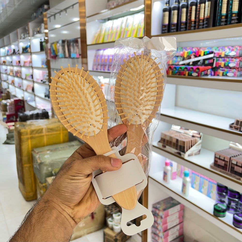 برس مو بامبو گرد دایره ای جادویی