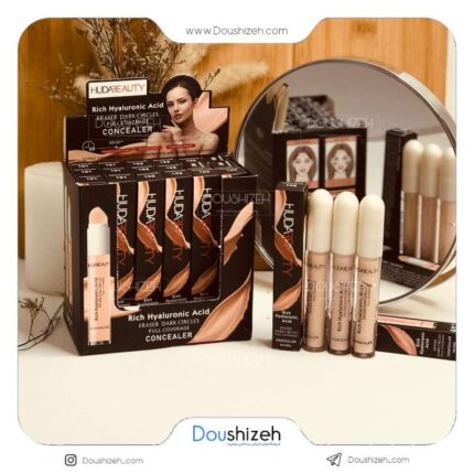 کانسیلر مایع همراه پد هدی بیوتی HUDA BEAUTY