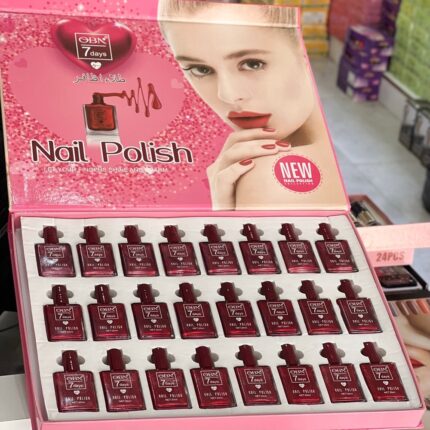 لاک ناخن کد B011 رنگ قرمز شاین MEIYAN
