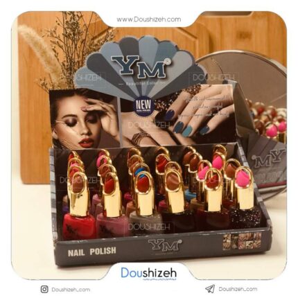 لاک ناخن کد 3059KB طرح رژلبی YM