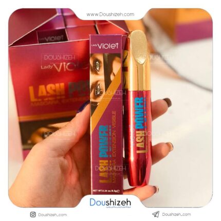 ریمل حجم دهنده اصلی ویولت صورتی VIOLET