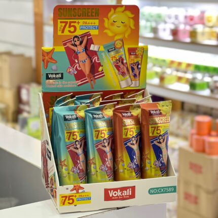 کرم ضد آفتاب کد 7589 بی رنگ VOKALI