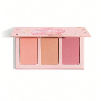 پالت رژ گونه سه رنگ شیگلم SHEGLAM