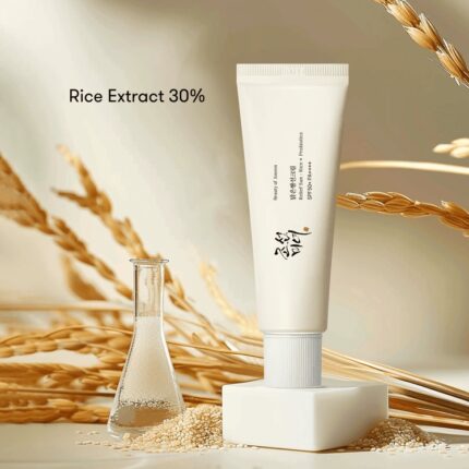 ضد آفتاب بی رنگ برنج SPF50 بیوتی آف جوسان