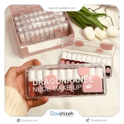 پک تینت لب 10 عددی DR156 شفاف DRAGON
