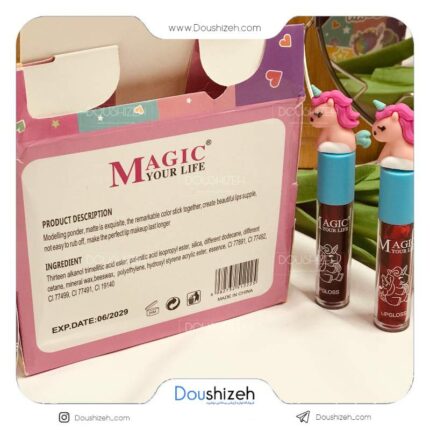 تینت لب کد 222 مدل اسب تک شاخ MAGIC