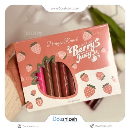 پک رژ لب شمعی 12 عددی D8022 نود DRAGON