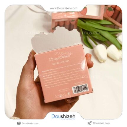پک رژ لب 4 عددی 6007 توت فرنگی DRAGON