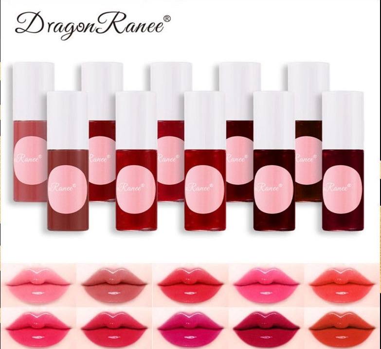 پک تینت لب 10 عددی DR156 شفاف DRAGON