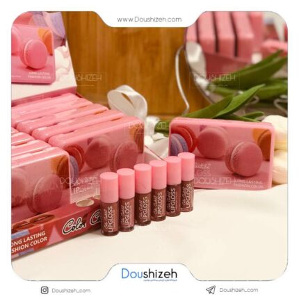پک رژ لب مایع 6 عددی 41498 ماکارون کالر کستل
