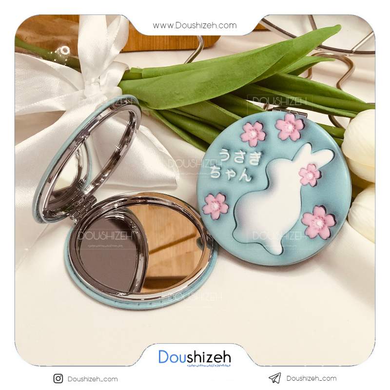 آینه فانتزی دوطرفه مدل سه بعدی دایره ای