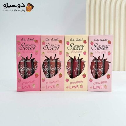 پک رژلب 3 عددی توت فرنگی 4172 کالر کستل