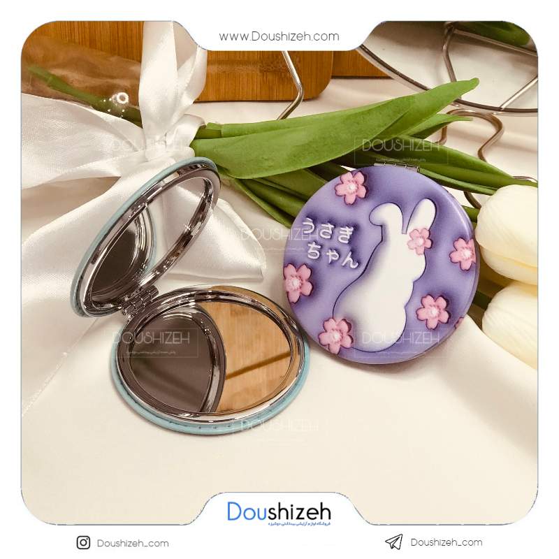 آینه فانتزی دوطرفه مدل سه بعدی دایره ای