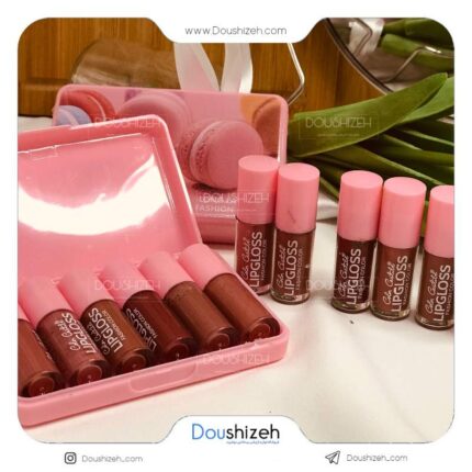 پک رژ لب مایع 6 عددی 41498 ماکارون کالر کستل