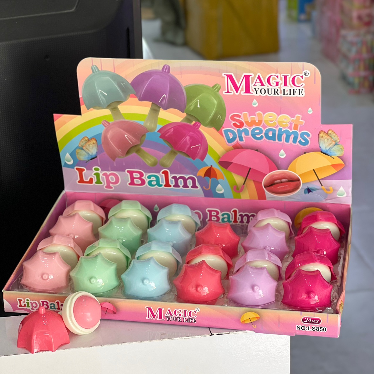 بالم لب کد 850 طرح چتری مجیک MAGIC