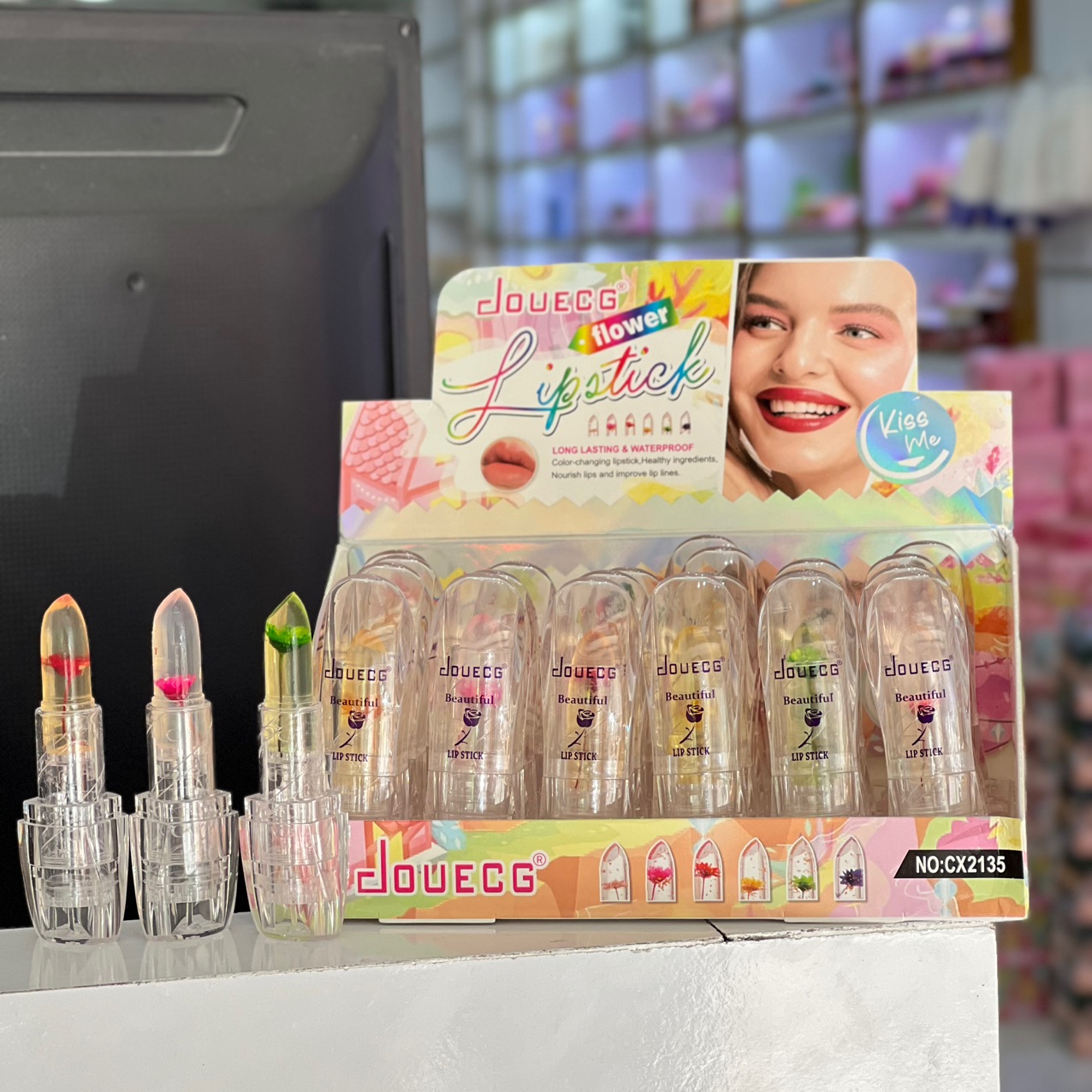 بالم لب حرارتی گل دار 2135 دوسه Doucce