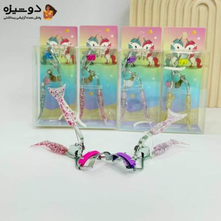 فرمژه پری دریایی طرح شفاف شانه دار