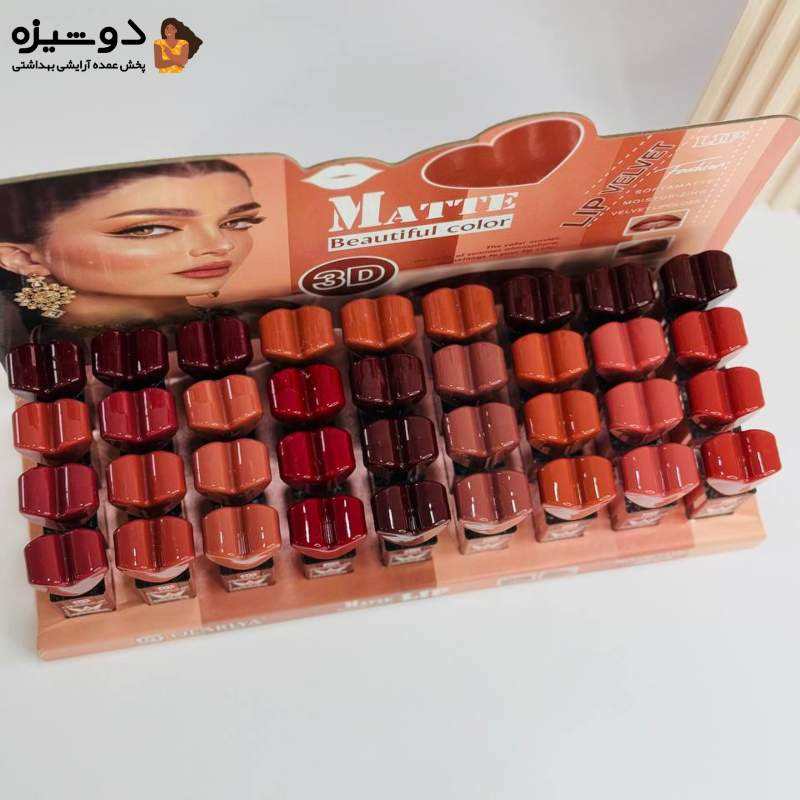 رژ لب مایع قلبی QE7119 کرلیا QEARLYA