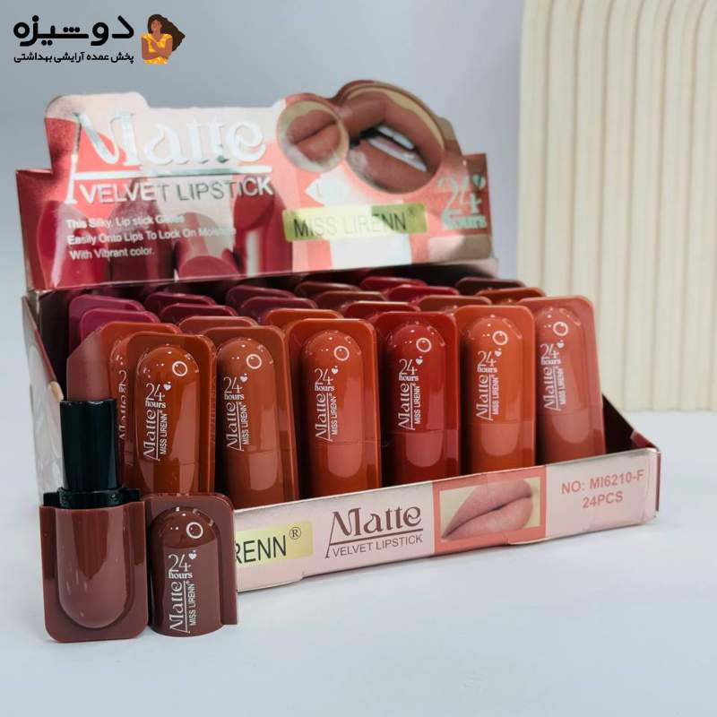 2 رژ لب جامد MI6210 میس لایرن MISS LIRENN