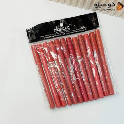 پک رژ لب مدادی 12 عددی دوسه DOUCCE