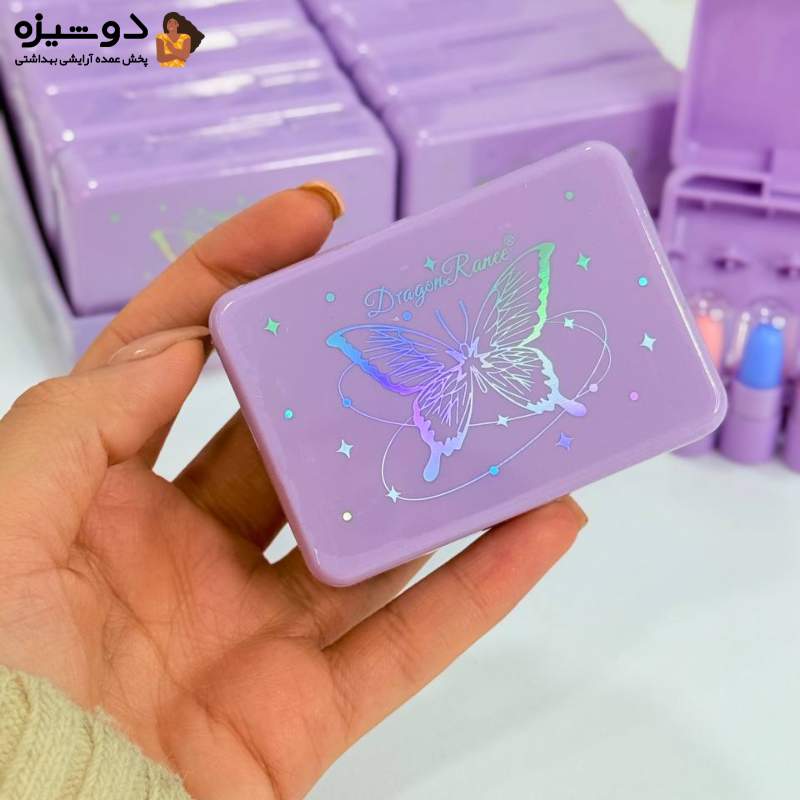 پک بالم لب 5 عددی DR131 پروانه DRAGON