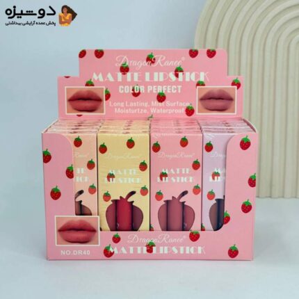 پک رژ لب مایع 3 عددی DR40 دراگون DRAGON