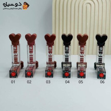 رژ لب مایع قلبی QE7119 کرلیا QEARLYA