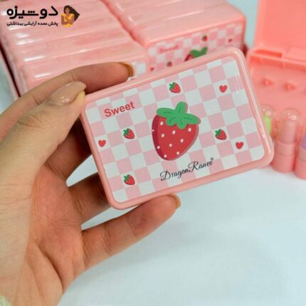 پک بالم لب 5 عددی DR107 توت فرنگی DRAGON