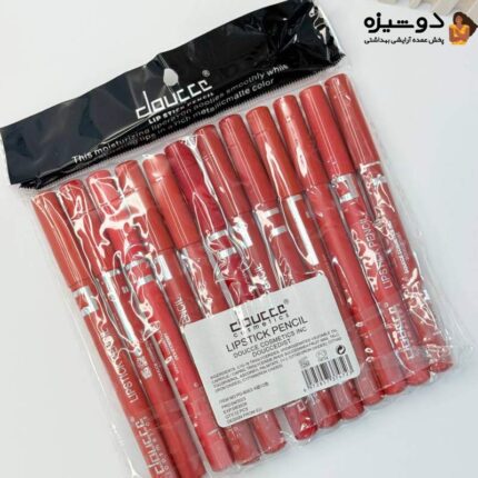 پک رژ لب مدادی 12 عددی دوسه DOUCCE